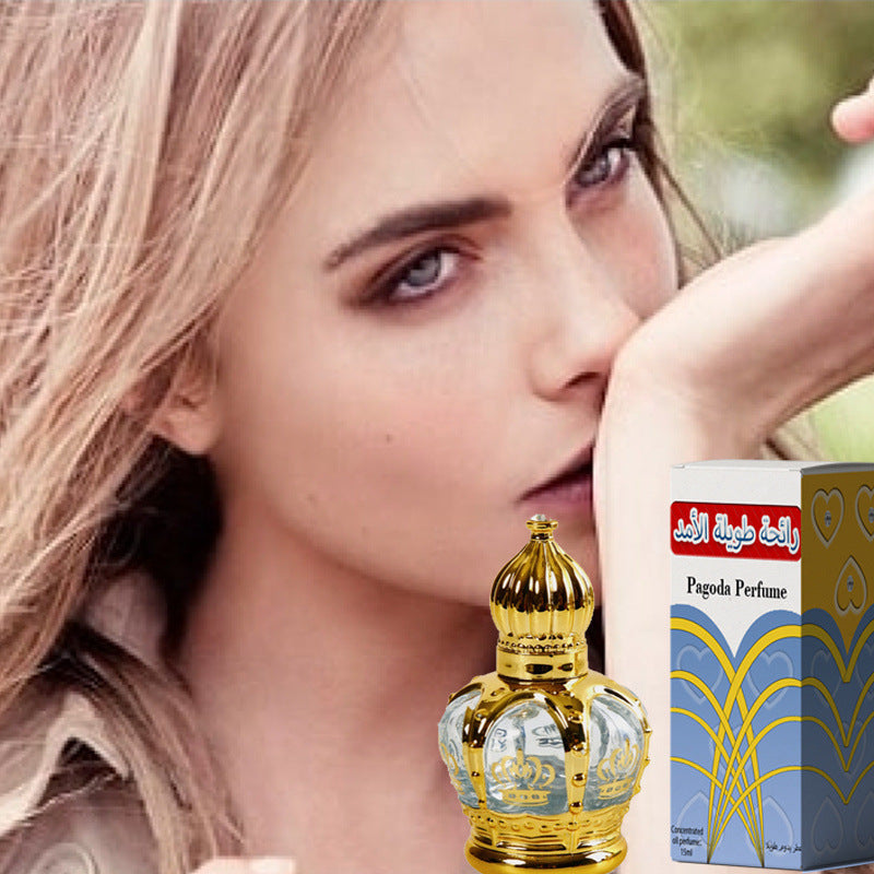 Pagoda Middle East Arabic Perfume Fragrant Perfume Gold