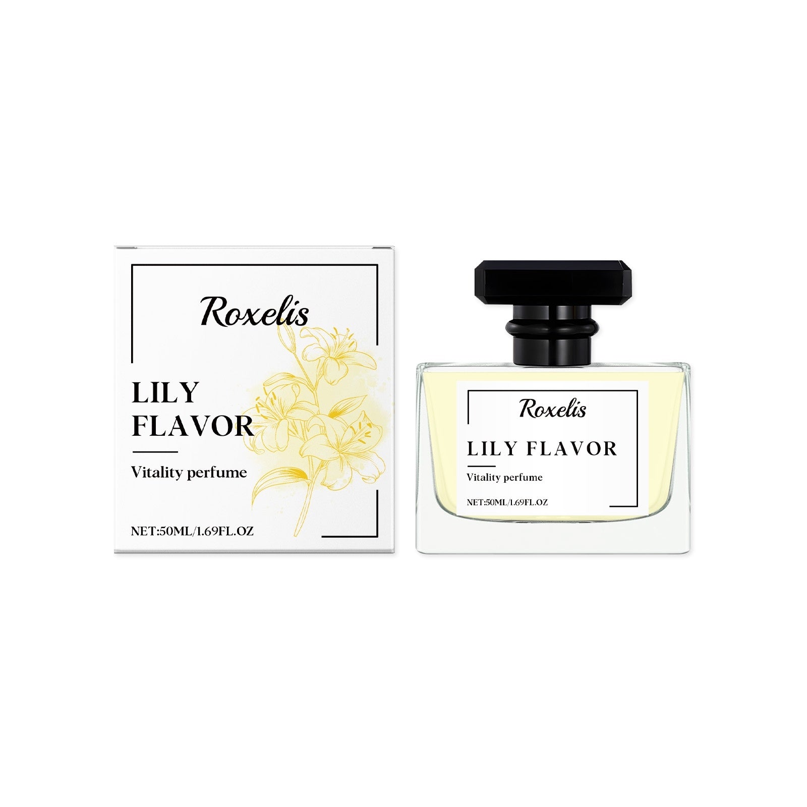 Roxelis Lily Flavor, Vitality Perfume (50ml)