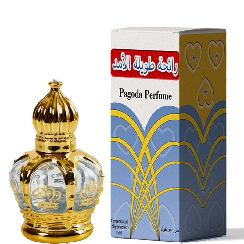 Pagoda Middle East Arabic Perfume Fragrant Perfume Gold